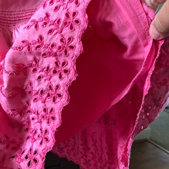 NWT Vintage RL polo sun washed pink Elaine Ballerina Mini Skirt in size M - Picture 4 of 6